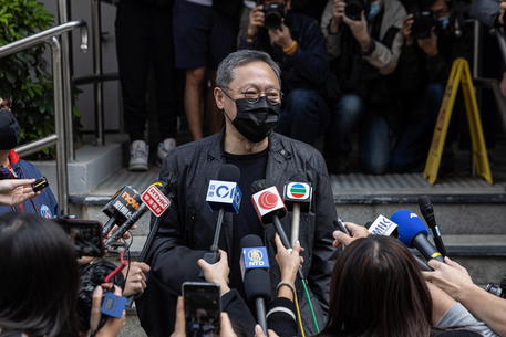 L'attivista pro-democrazia di Hong Kong Benny Tai © EPA