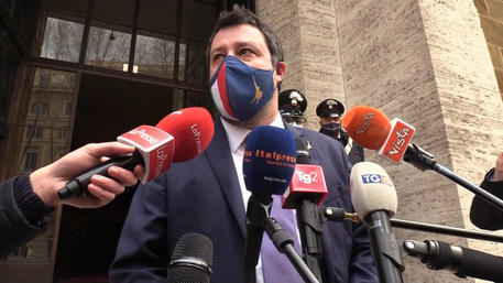 Il segretario della Lega, Matteo Salvini (archivio) © ANSA