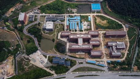 L'Istituto di Virologia di Wuhan visto dall'alto © AFP