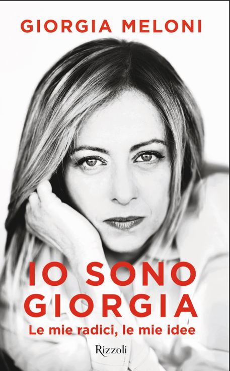 Giorgia Meloni, la copertina del libro © Ansa