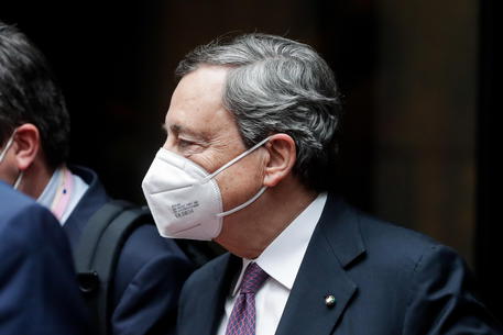 Il premier Mario Draghi (Foto Ansa) © EPA