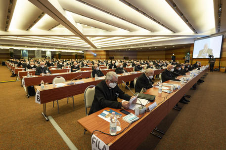 L'assemblea generale della Cei (Foto Ansa) © ANSA
