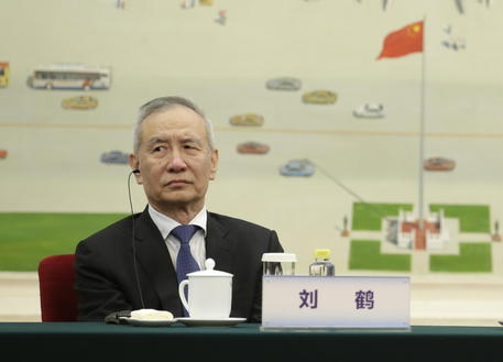 Il vicepremier cinese Liu He © EPA