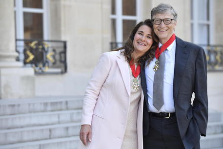 Bill e Melinda Gates © EPA