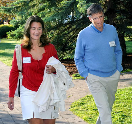 Bill e Melinda Gates divorziano dopo 27 anni di matrimonio © EPA