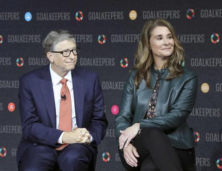 Bill e Melinda Gates in una foto di archivio © AFP