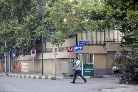 L'ingresso dell'ambasciata svizzera a Teheran © EPA