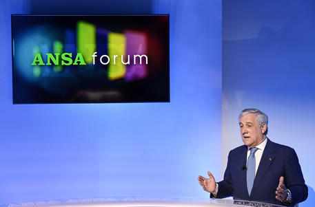 Tajani al Forum ANSA © ANSA