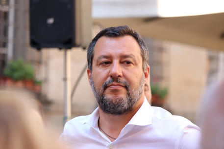 Il segretario della Lega Matteo Salvini in una foto di archivio © ANSA