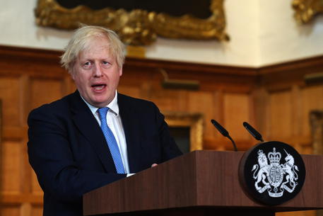 Boris Johnson in una recente immagine © EPA