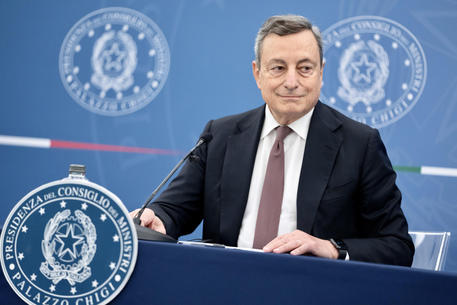 Il Presidente del Consiglio Mario Draghi © ANSA