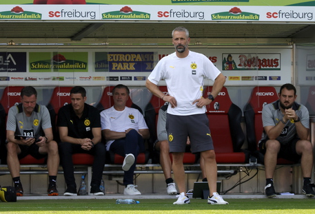 SC Freiburg vs Borussia Dortmund (ANSA)