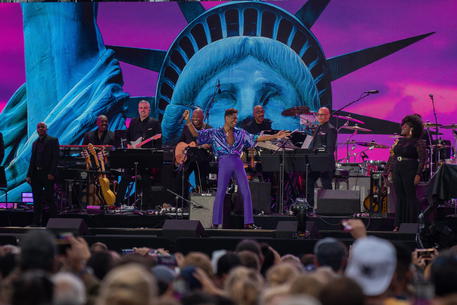 'We Love NYC' concert in New York�s Central Park © EPA