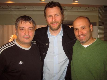 Marco Trani, Jovanotti e Corrado Rizza © ANSA