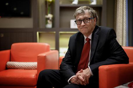 Bill Gates in una foto d'archivio © AFP