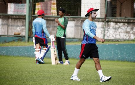 Una foto di archivio di giocatori di cricket afghani © EPA