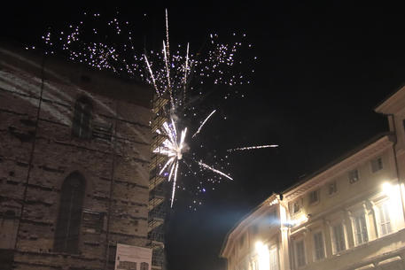 Festeggiamenti a Perugia per il Capodanno © ANSA