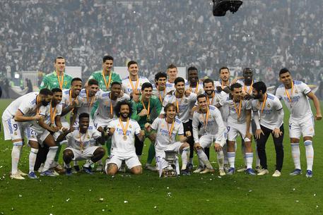 Calcio: 2-0 all'Athletic, Real vince la Supercoppa di Spagna © AFP