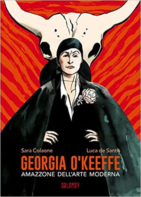 La copertina del libro Georgia O'Keeffe amazzone dell'arte moderna © ANSA