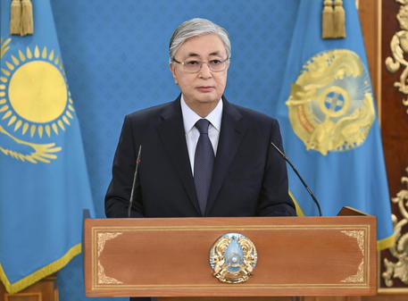 Il presidente del Kazakhstan, Kassym-Jomart Tokayev in una foto recente © EPA