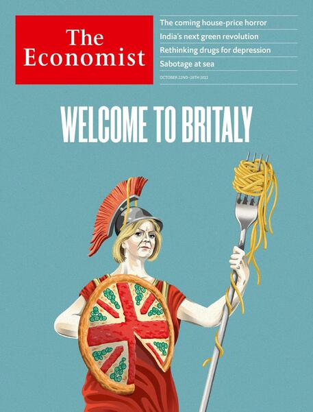 The Economist's new cover (foto: ANSA)