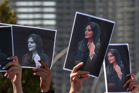 Proteste dopo la morte di Mahsa Amini © AFP