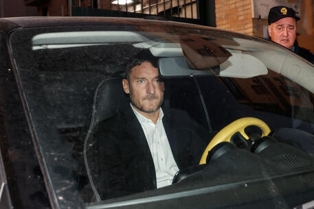 Francesco Totti lascia il tribunale civile di Roma, 11 November 2022. ANSA/GIUSEPPE LAMI © ANSA