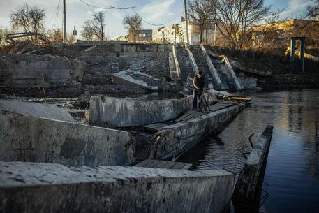 Gli effetti dei bombardamenti russi in Ucraina © AFP