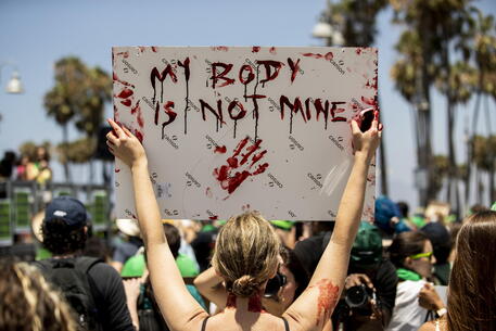 Proteste sul diritto all'aborto in Usa © EPA
