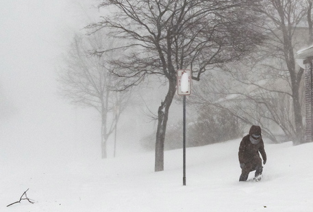 Winter Storm in Buffalo, New York © ANSA