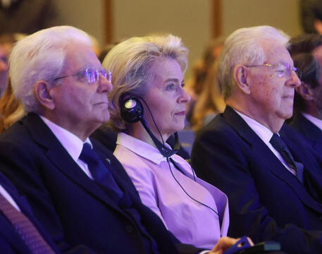 Bocconi: tributo a Mario Monti con Mattarella e von der Leyen © ANSA