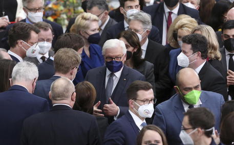 Steinmeier festeggia la rielezione © EPA