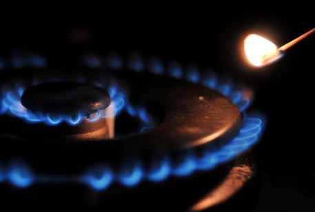 Un fornello a gas © ANSA
