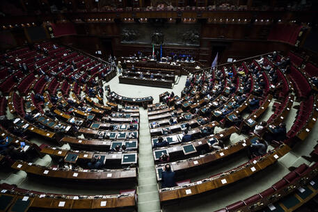 L'Aula di Montecitorio (Foto Ansa) © ANSA