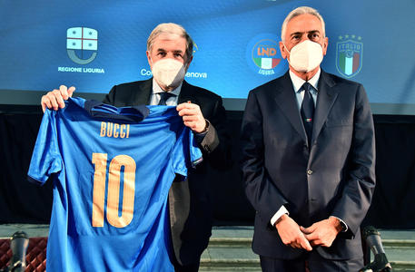 Figc, presidente Gravina incontra il calcio ligure © ANSA