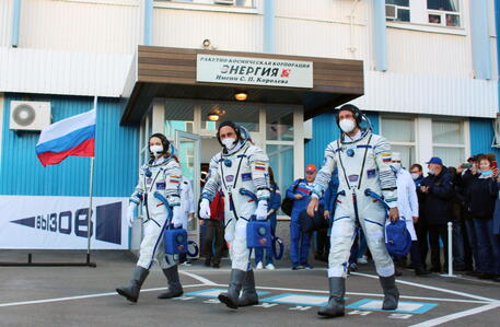 I cosmonauti russi © ANSA