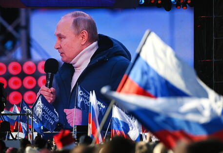 Show di Putin, 'attueremo tutti i piani' © EPA