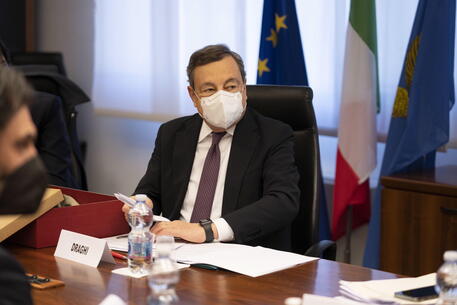 Il premier Mario Draghi (archivio) © EPA