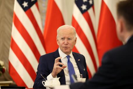 Joe Biden a Varsavia © EPA