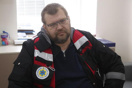 Il vice direttore regionale della salute e medicina Anonsov Andrey, © ANSA