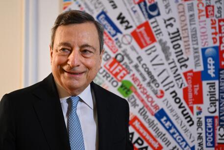 Mario Draghi alla Stampa Estera © AFP