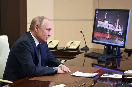 Il Presidente russo Vladimir Putin © ANSA