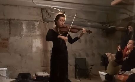 Vera Lytovchenko- violinista © Ansa
