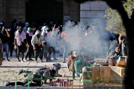 Scontri a Gerusalemme © AFP