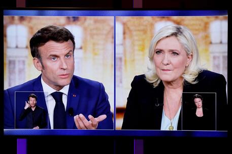 Macron-Le Pen © AFP