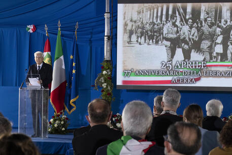 Il Presidente della Repubblica Sergio Mattarella ad Acerra ANSA/ UFFICIO STAMPA QUIRINALE © ANSA