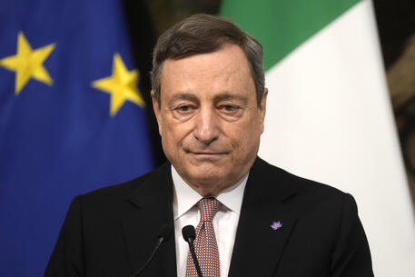 Il premier Mario Draghi © ANSA