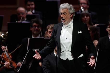 Placido Domingo performs at the Teatro Colon in Buenos Aires © ANSA