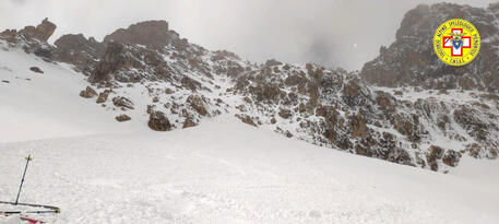 Valanga su scialpinisti nel Cuneese, un morto © ANSA