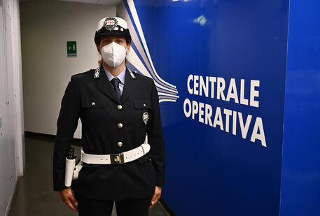 Polizia Locale, inaugurata la nuova sala operativa a Genova © ANSA